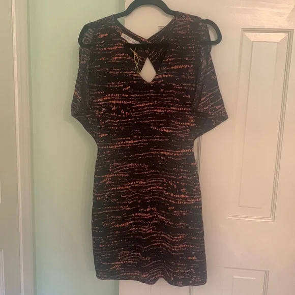 bcbgeneration open back dress Coral open back BCBG dress